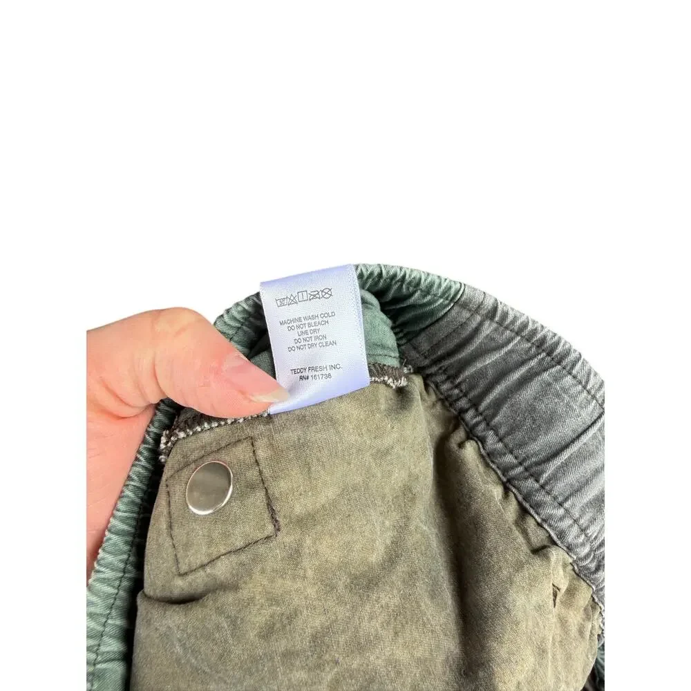 TEDDY FRESH Pieced Together Patchwork Shorts S RN 161736
